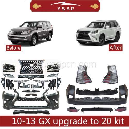 10-13 Lexus GX Uppergarde bis 2020 Body Kit